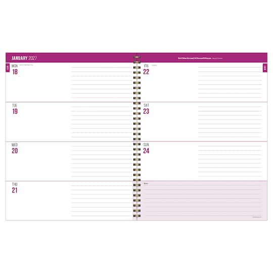 2027 Windows and Doors Large Weekly Monthly Planner